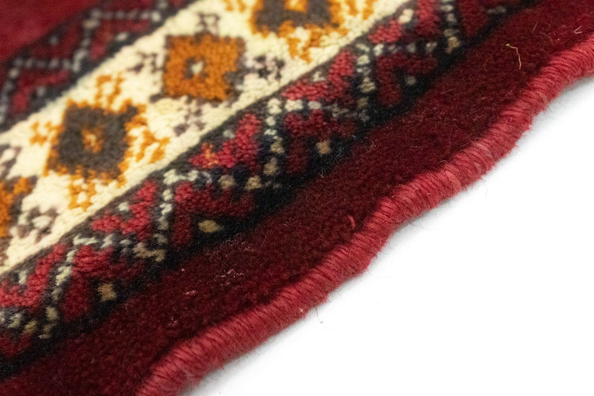 Tapis Turkaman - 87 x 64 cm - rouge