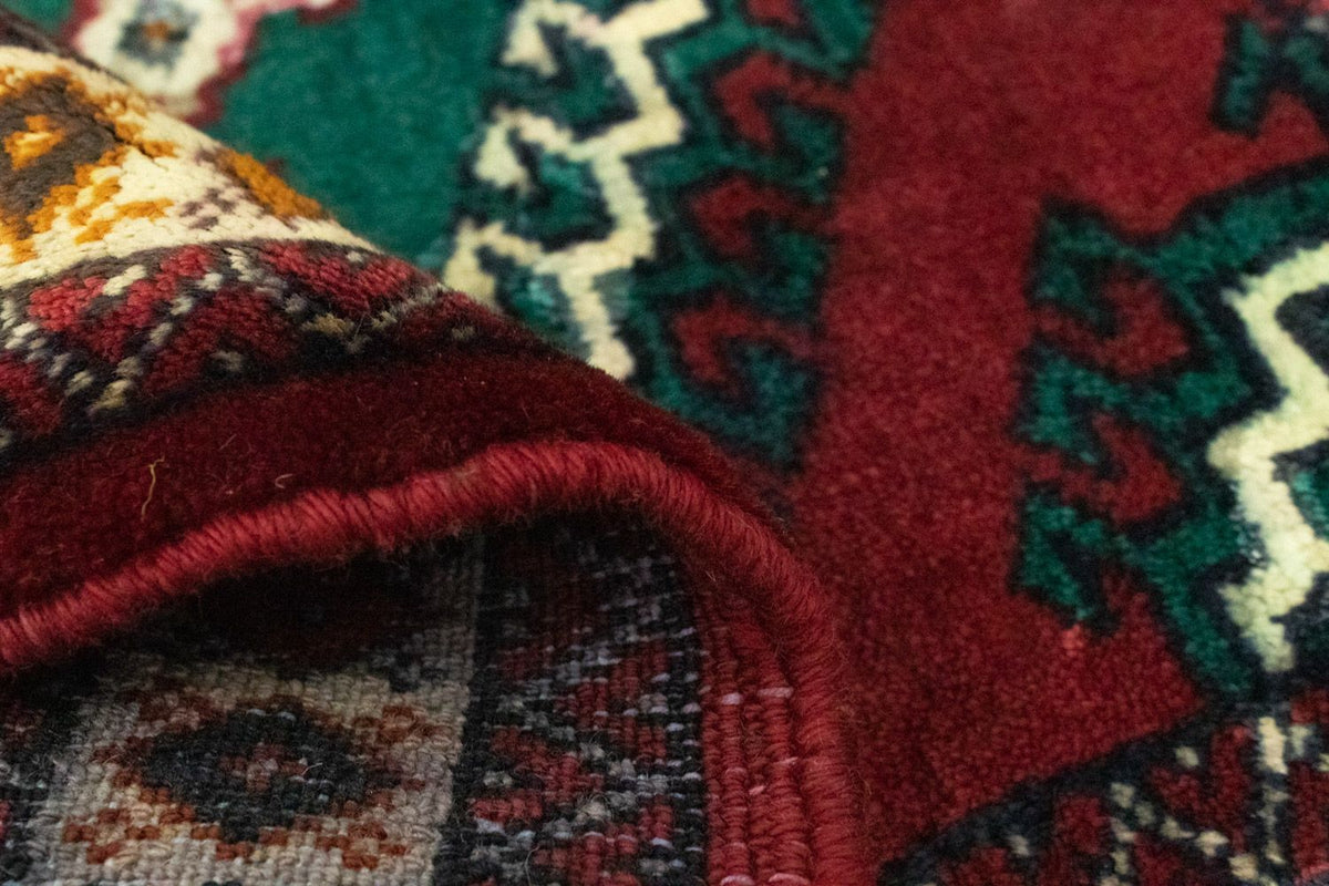 Tapis Turkaman - 87 x 64 cm - rouge