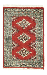 Tapis Pakistani - 82 x 63 cm - rouge