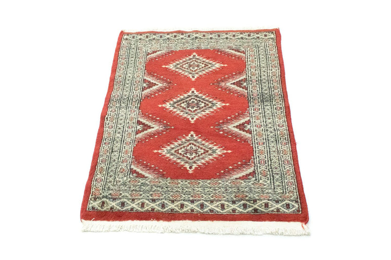 Tapis Pakistani - 82 x 63 cm - rouge