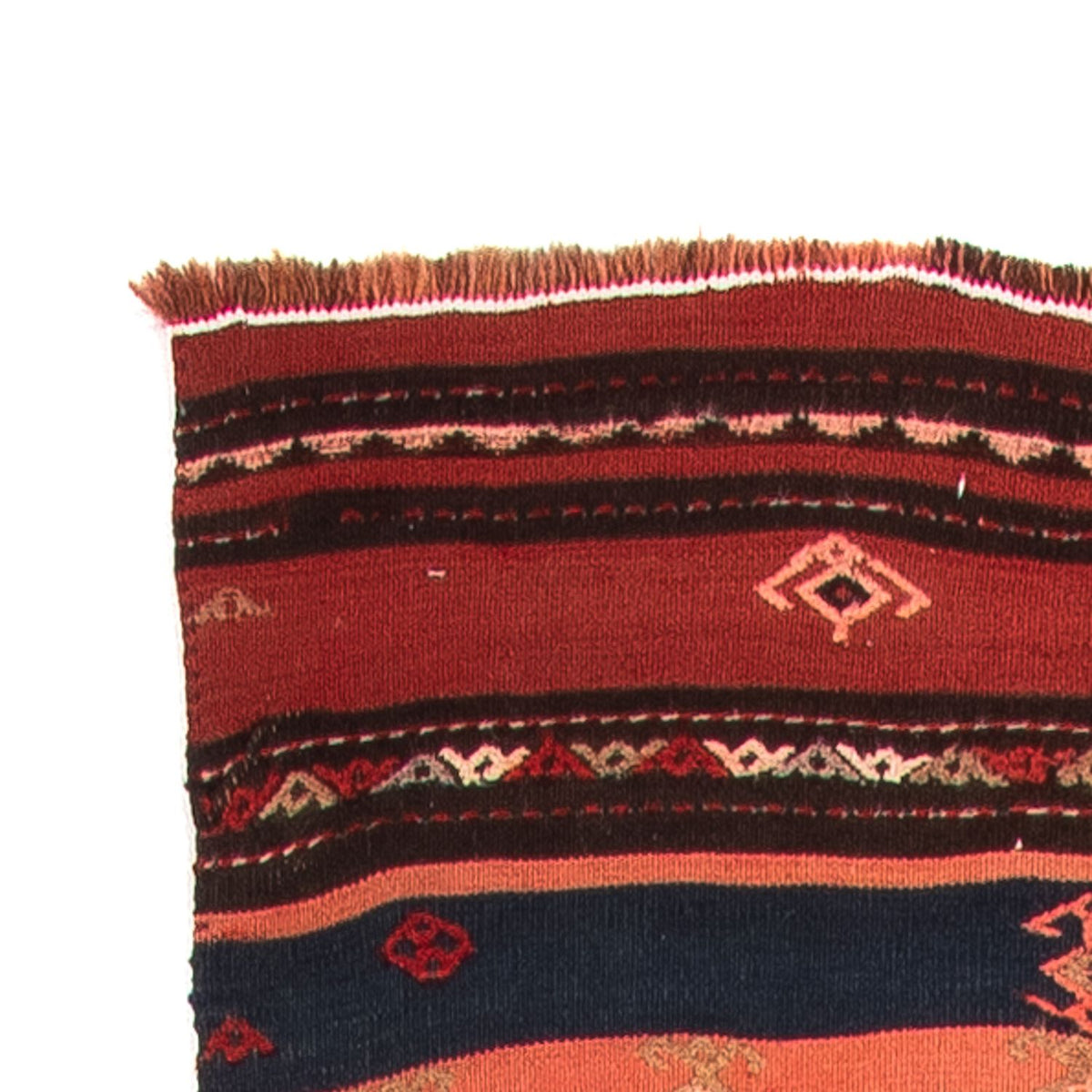 Tapis de couloir Tapis Kelim - Vieux - 315 x 95 cm - multicolore