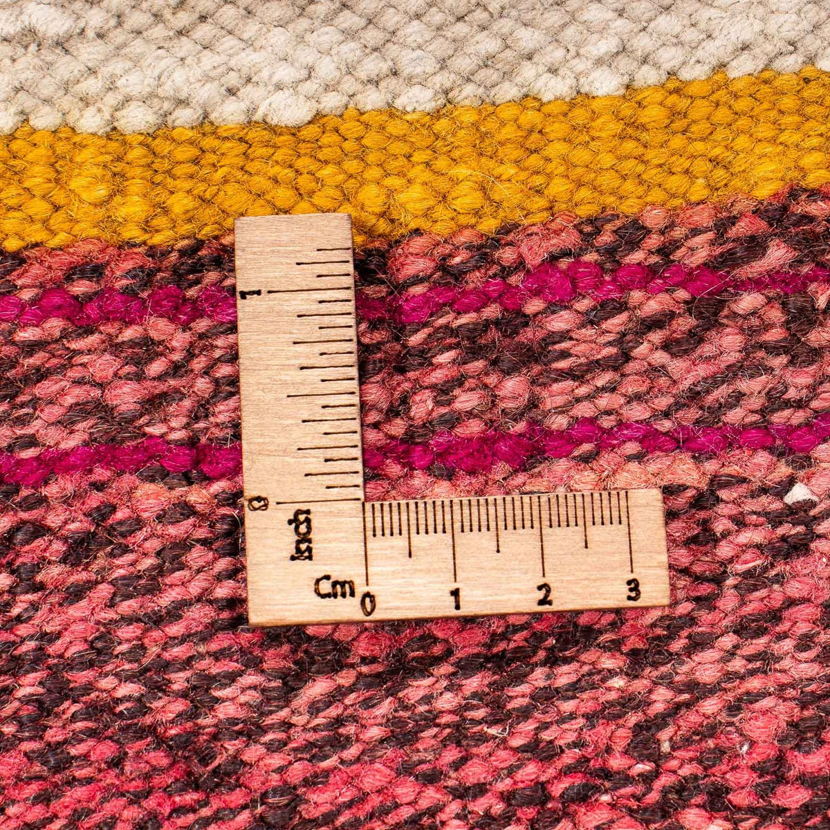 Tapis Kelim - Vieux - 255 x 185 cm - multicolore