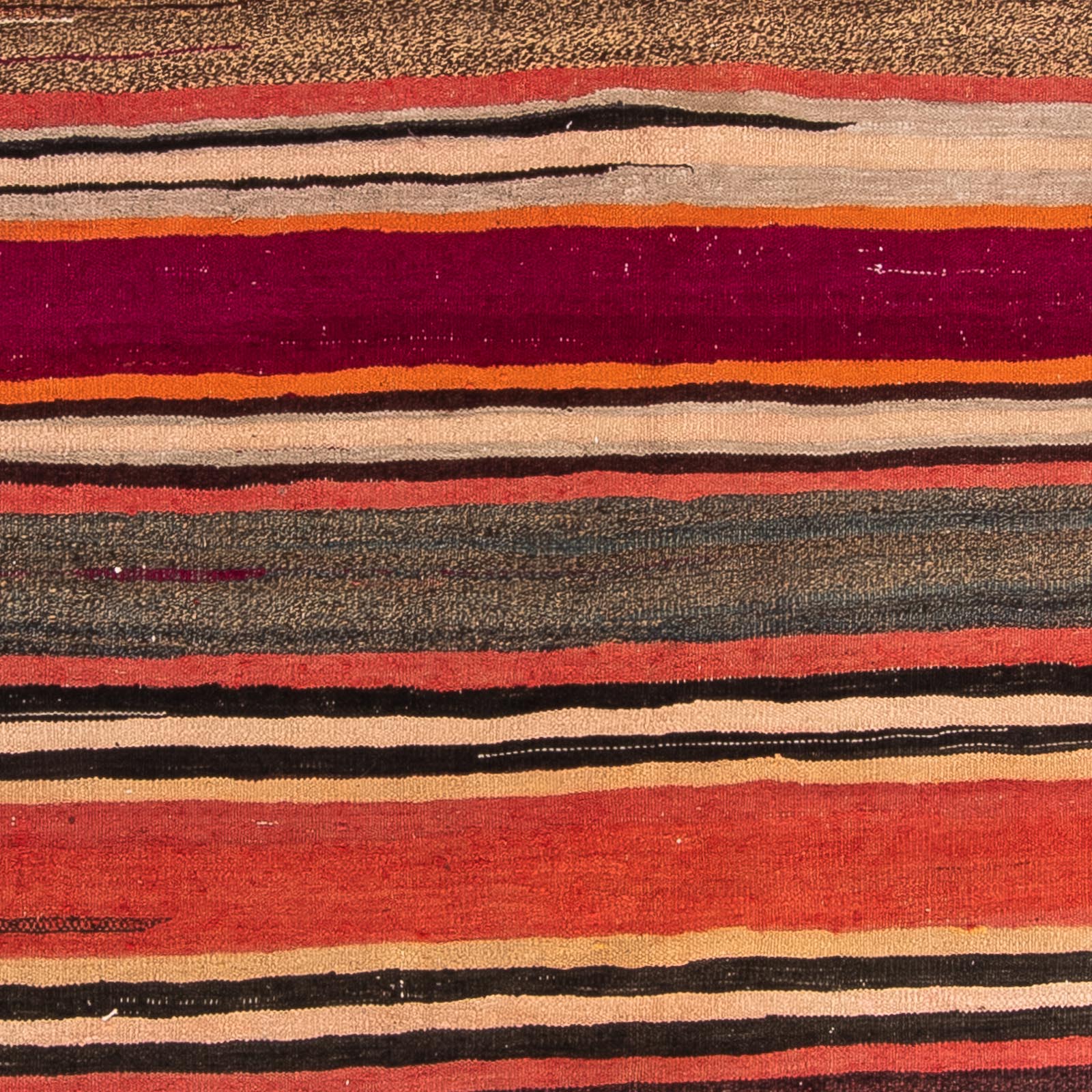Tapis Kelim - Vieux - 255 x 185 cm - multicolore