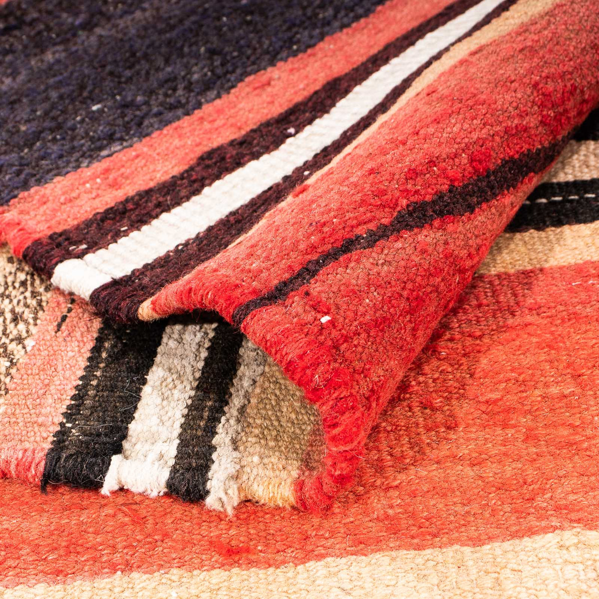 Tapis Kelim - Vieux - 255 x 185 cm - multicolore