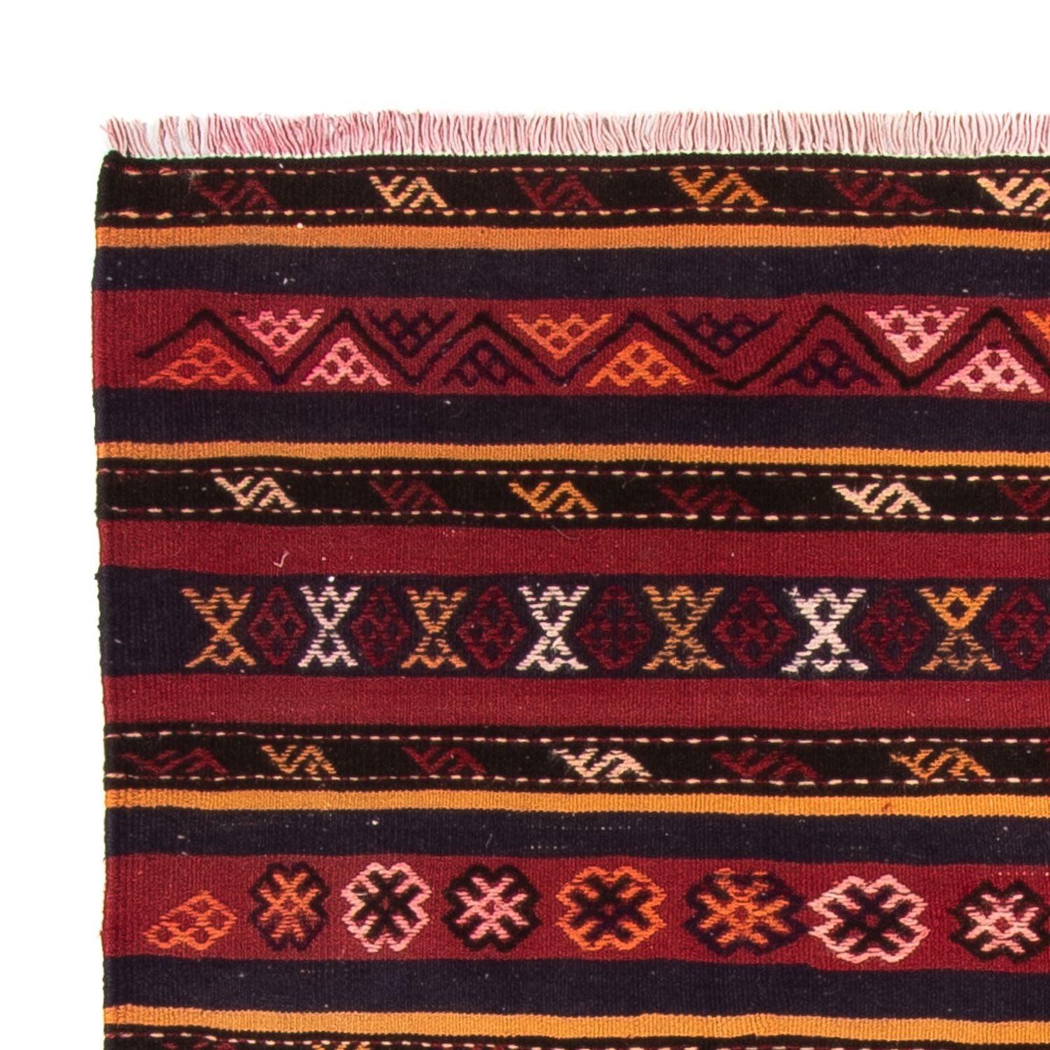 Tapis Kelim - Vieux - 250 x 145 cm - multicolore