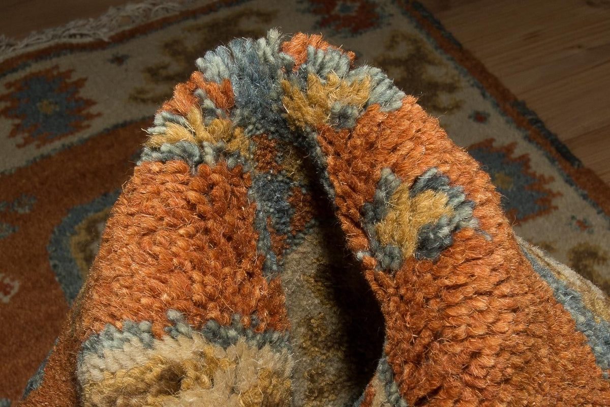 Tapis oriental - 117 x 63 cm - orange