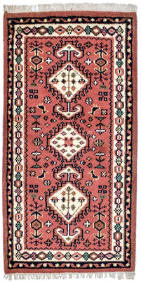 Tapis oriental - 160 x 90 cm - orange