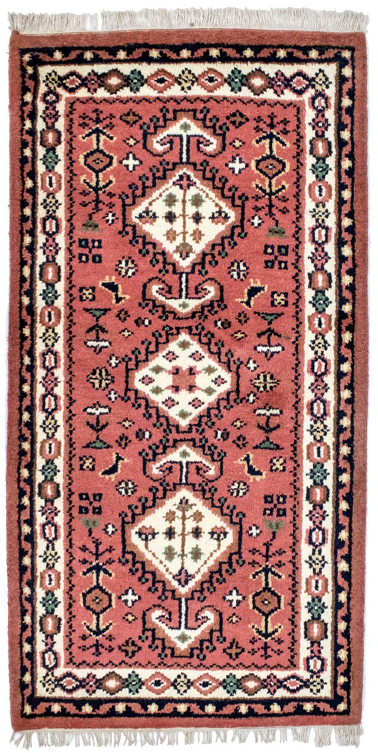Tapis oriental - 160 x 90 cm - orange