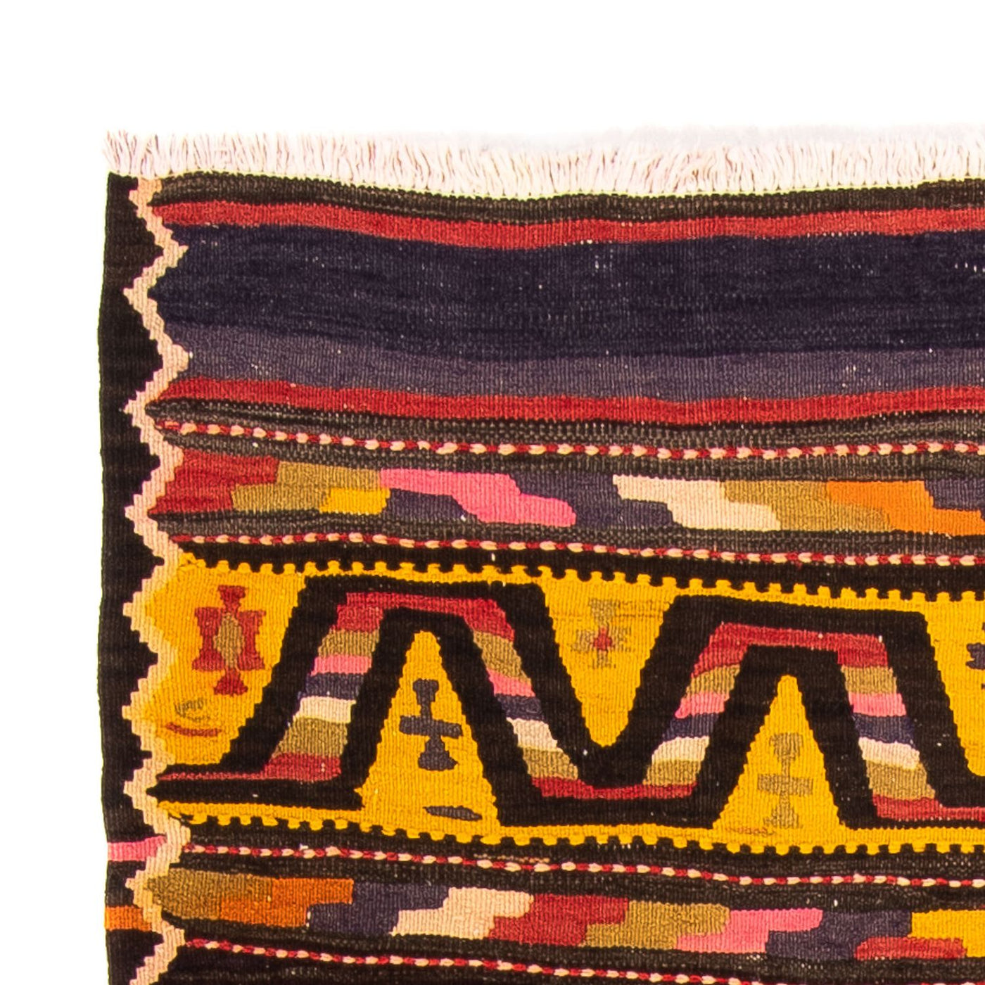 Kilim ancien Tapis 220x135cm