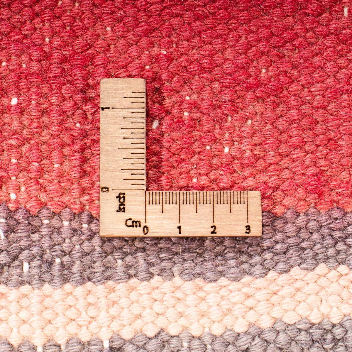 Tapis Kelim - Vieux carré  - 160 x 150 cm - multicolore