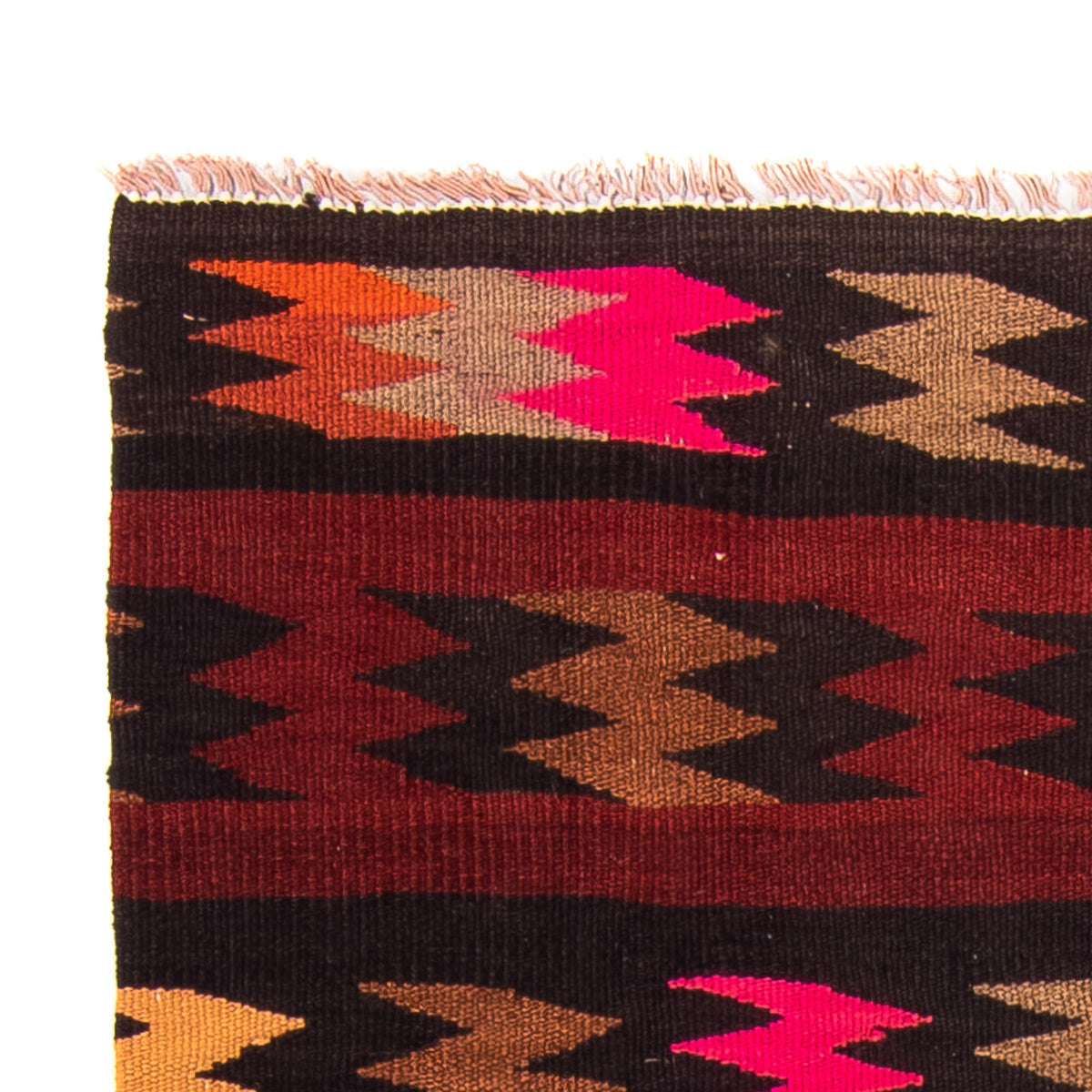 Kilim ancien Tapis 77x117cm