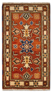 Tapis oriental - 125 x 63 cm - orange