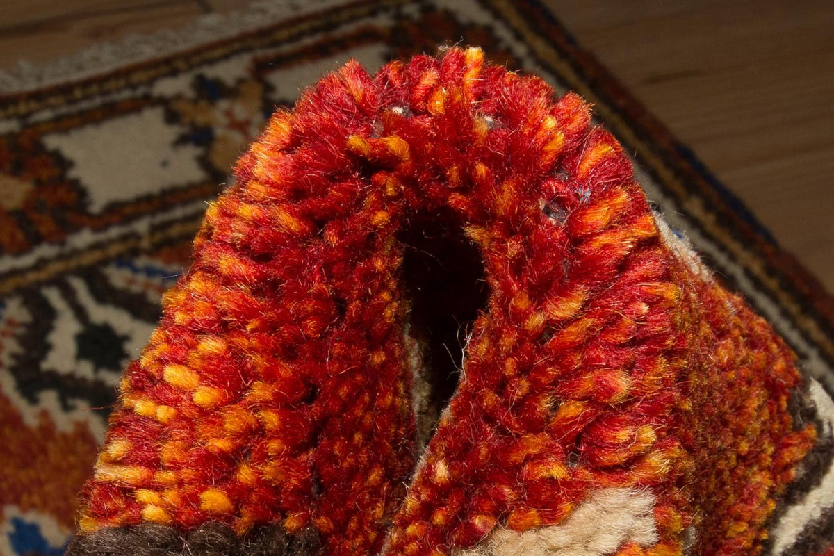 Tapis oriental - 125 x 63 cm - orange