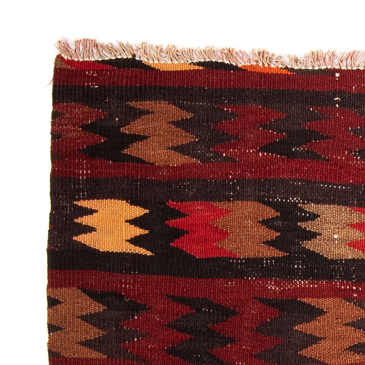 Tapis Kelim - Vieux - 90 x 85 cm - multicolore