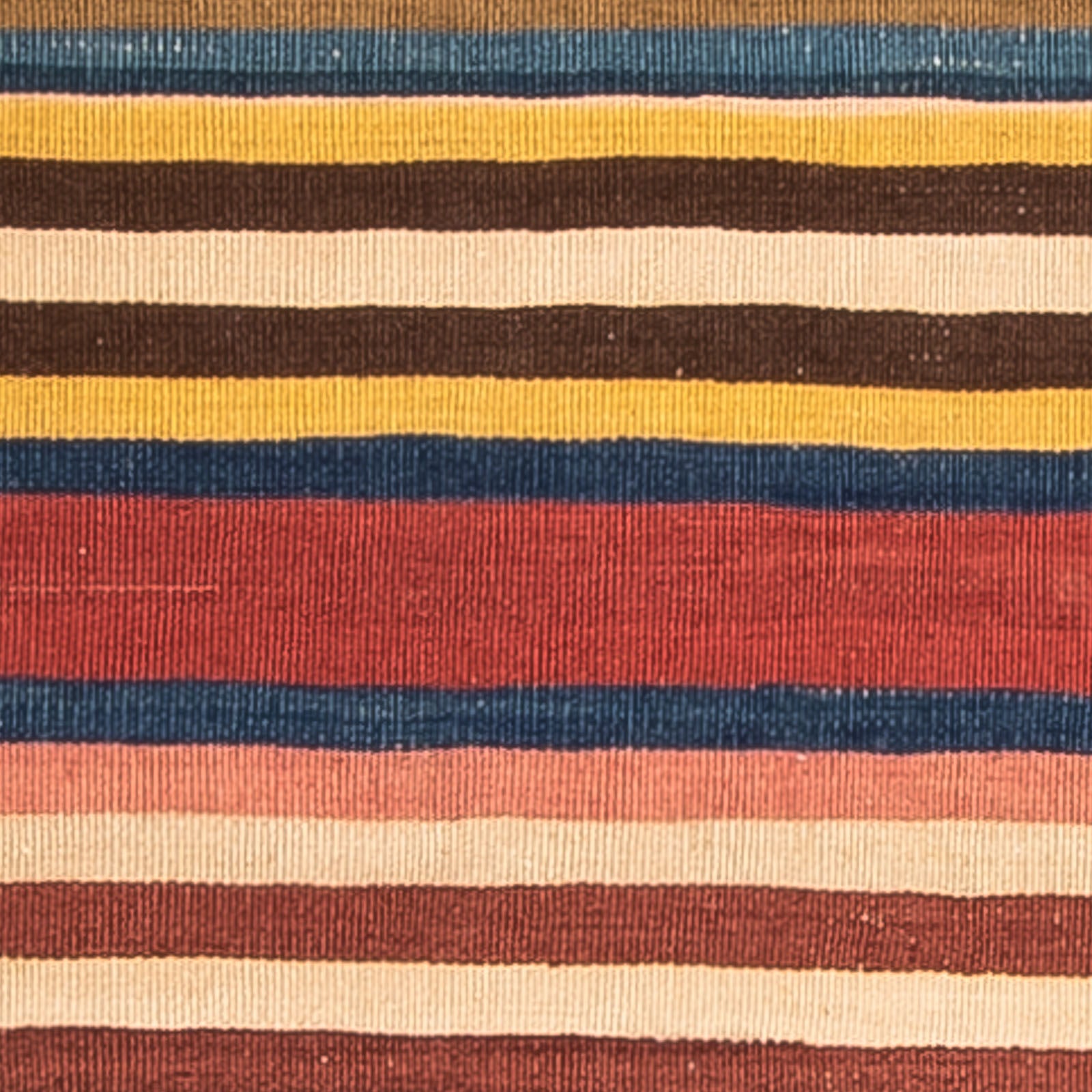 Tapis Kelim - Vieux carré  - 85 x 80 cm - multicolore