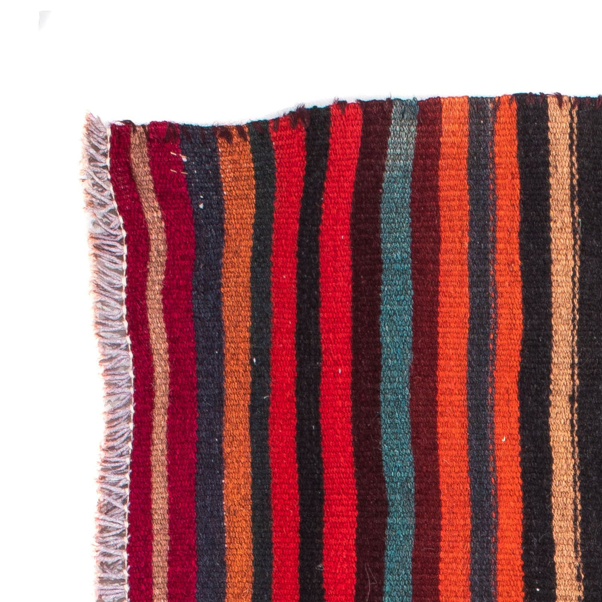 Tapis de couloir Tapis Kelim - Vieux - 115 x 47 cm - multicolore