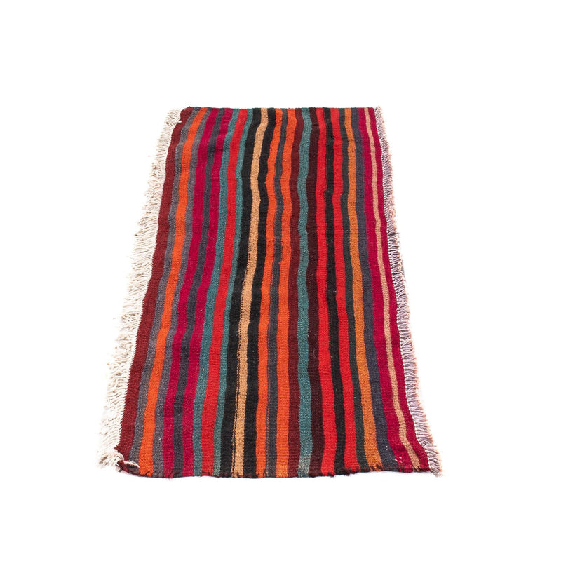 Tapis de couloir Tapis Kelim - Vieux - 115 x 47 cm - multicolore