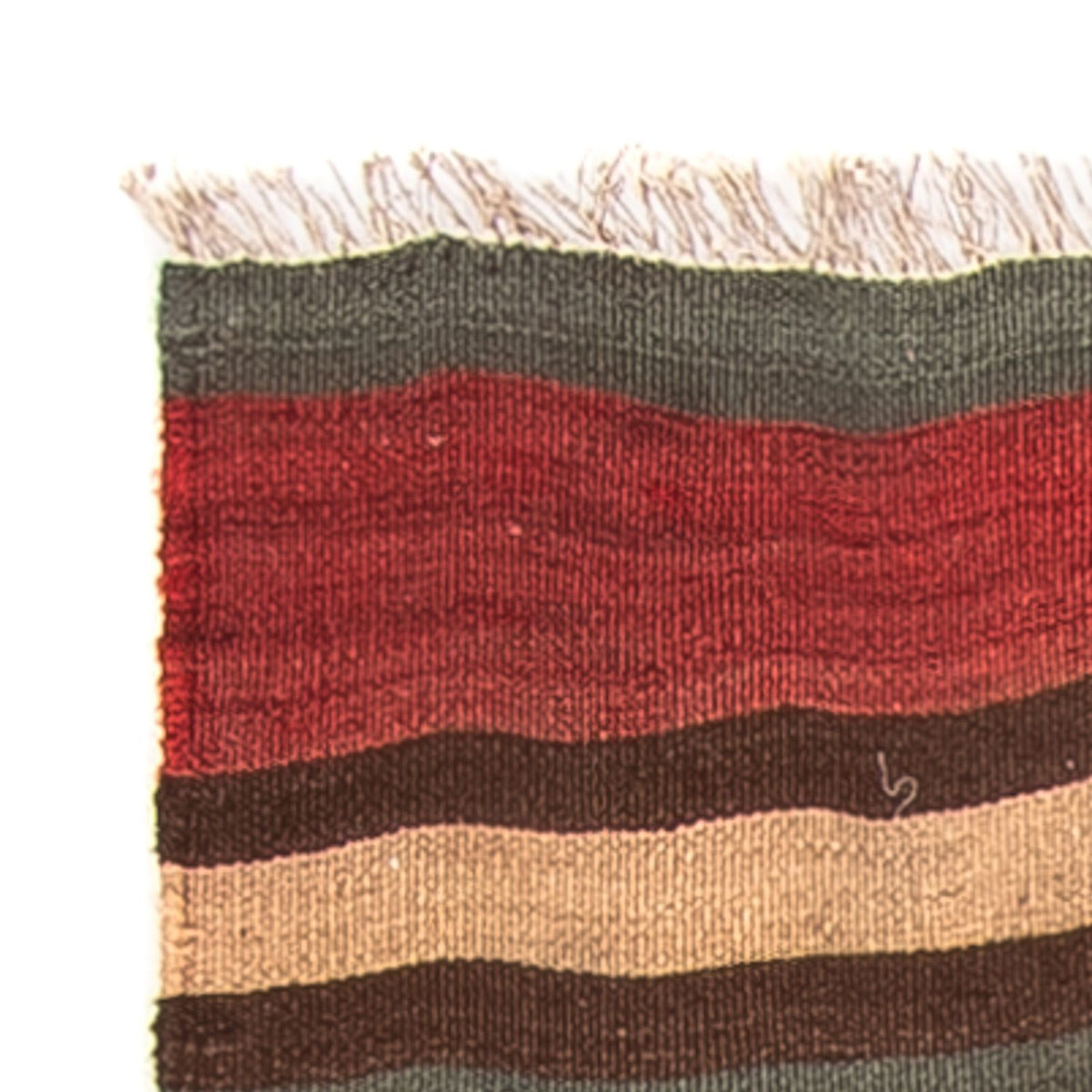 Tapis de couloir Tapis Kelim - Vieux - 110 x 50 cm - multicolore