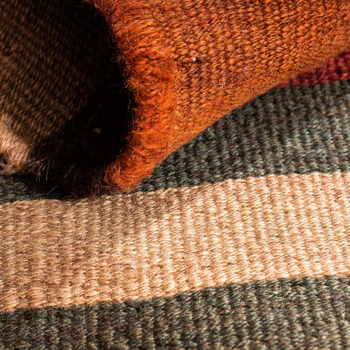 Tapis de couloir Tapis Kelim - Vieux - 110 x 50 cm - multicolore