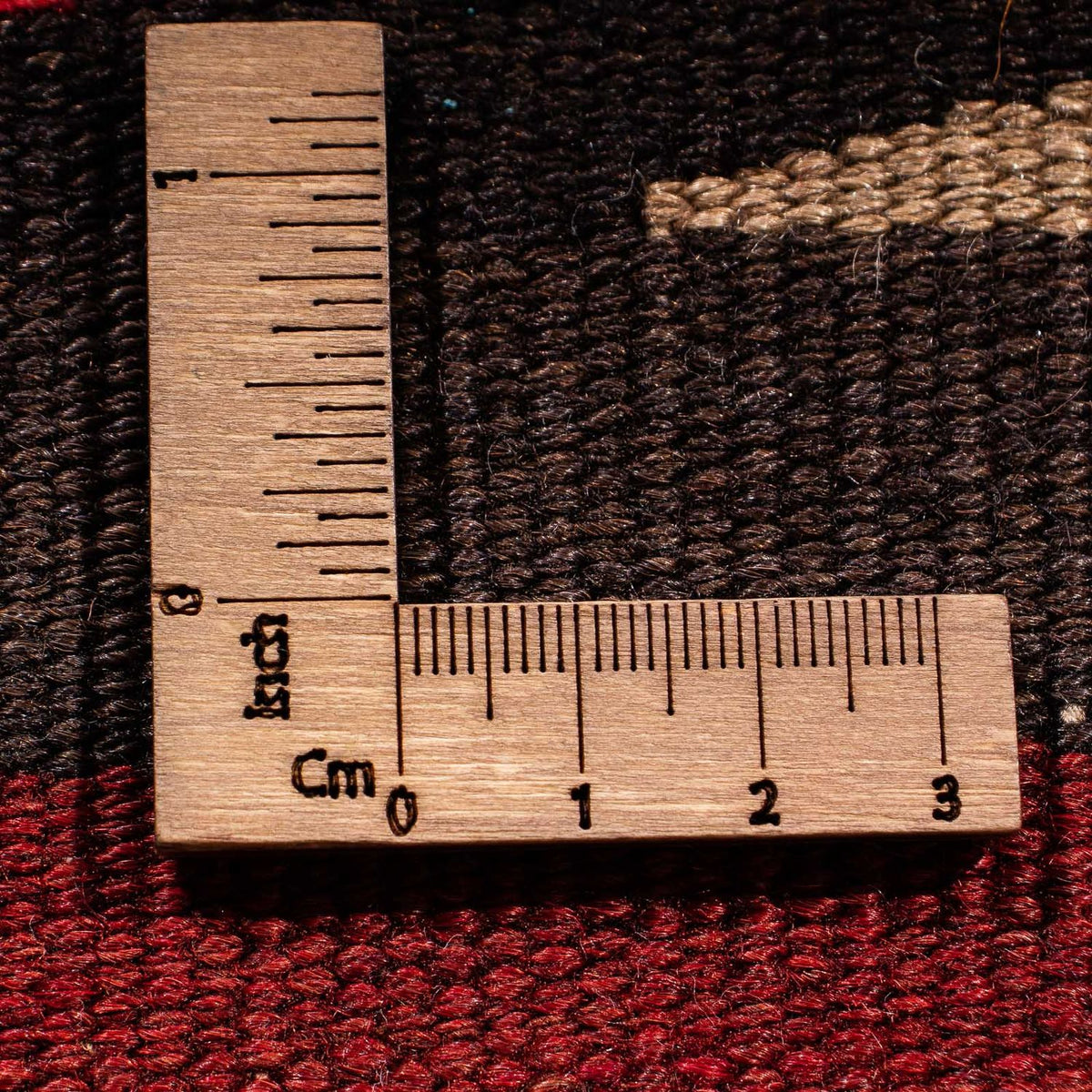 Tapis Kelim - Vieux - 95 x 75 cm - multicolore