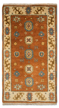 Tapis oriental - 118 x 64 cm - orange