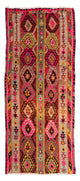 Kilim ancien Tapis 280x112cm