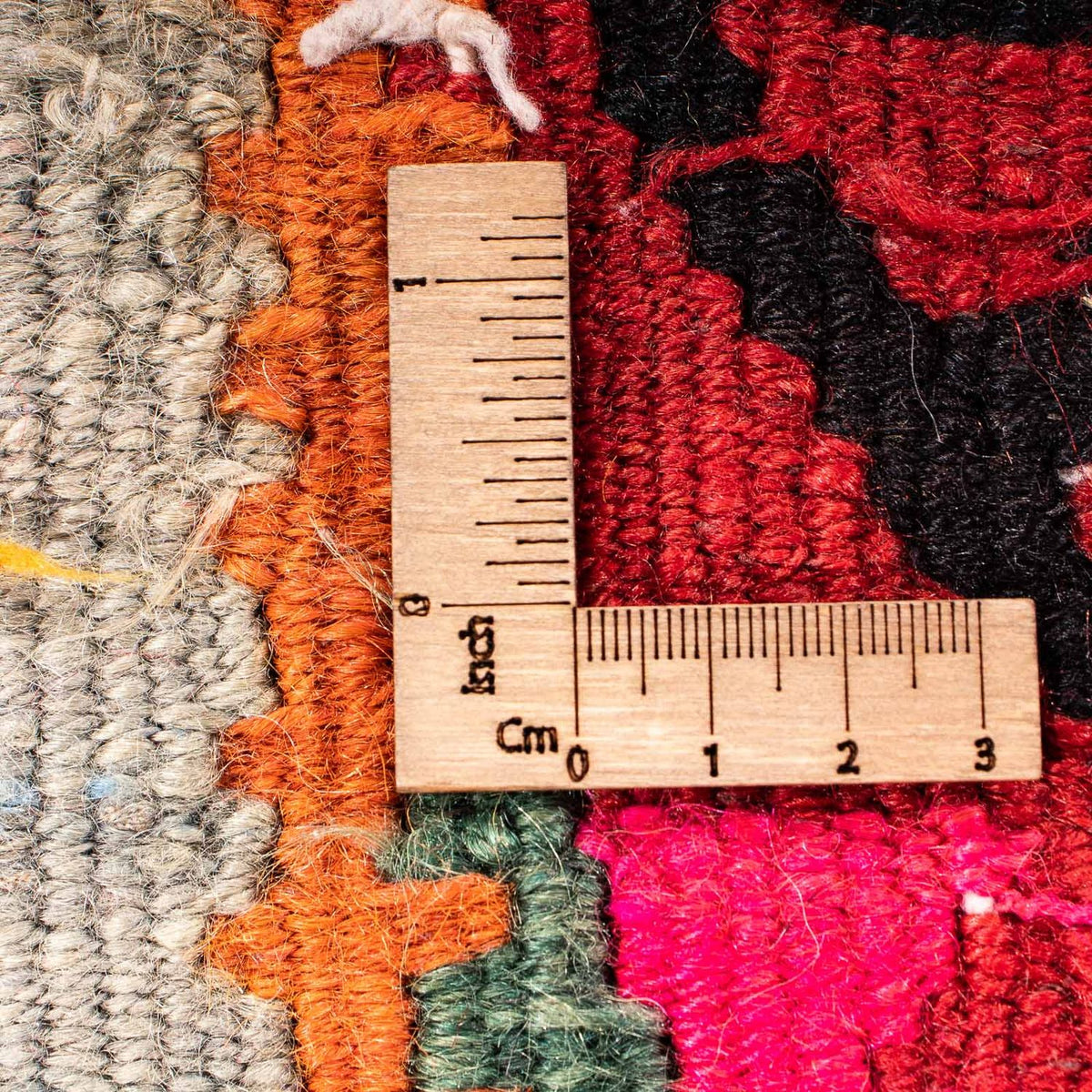 Tapis de couloir Tapis Kelim - Vieux - 280 x 112 cm - multicolore