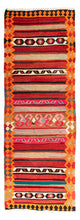 Kilim ancien Tapis 370x130cm