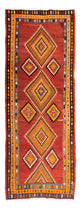 Kilim ancien Tapis 127x310cm