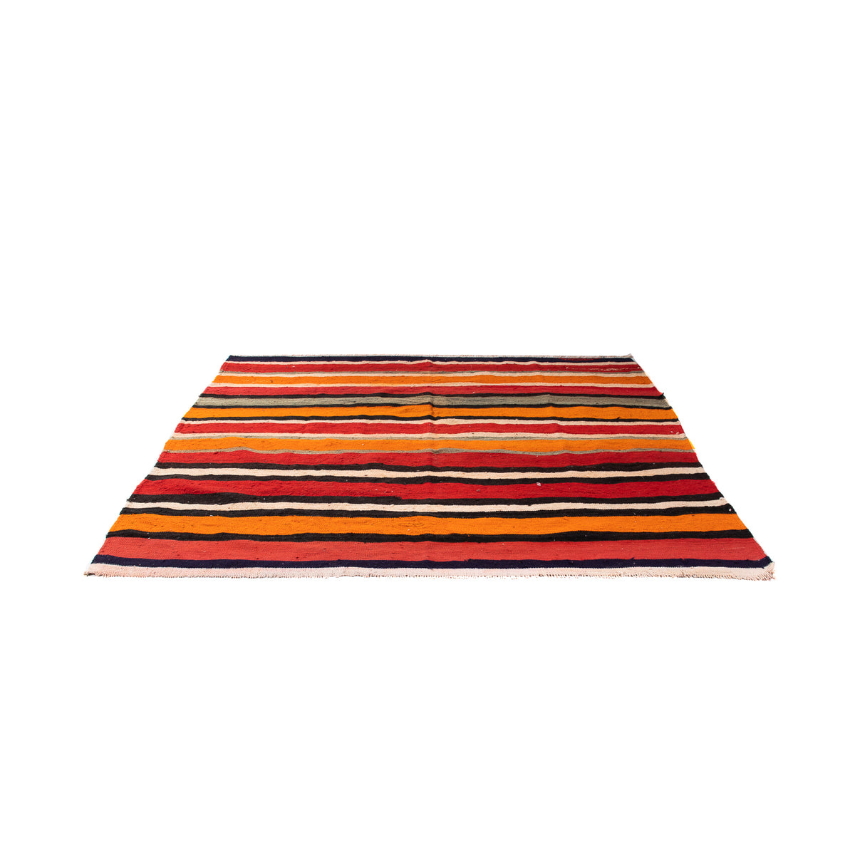 Tapis Kelim - Vieux carré  - 180 x 170 cm - multicolore