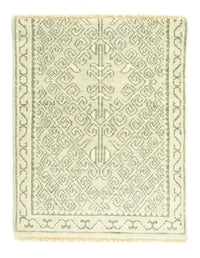 Tapis en laine - 74 x 60 cm - beige