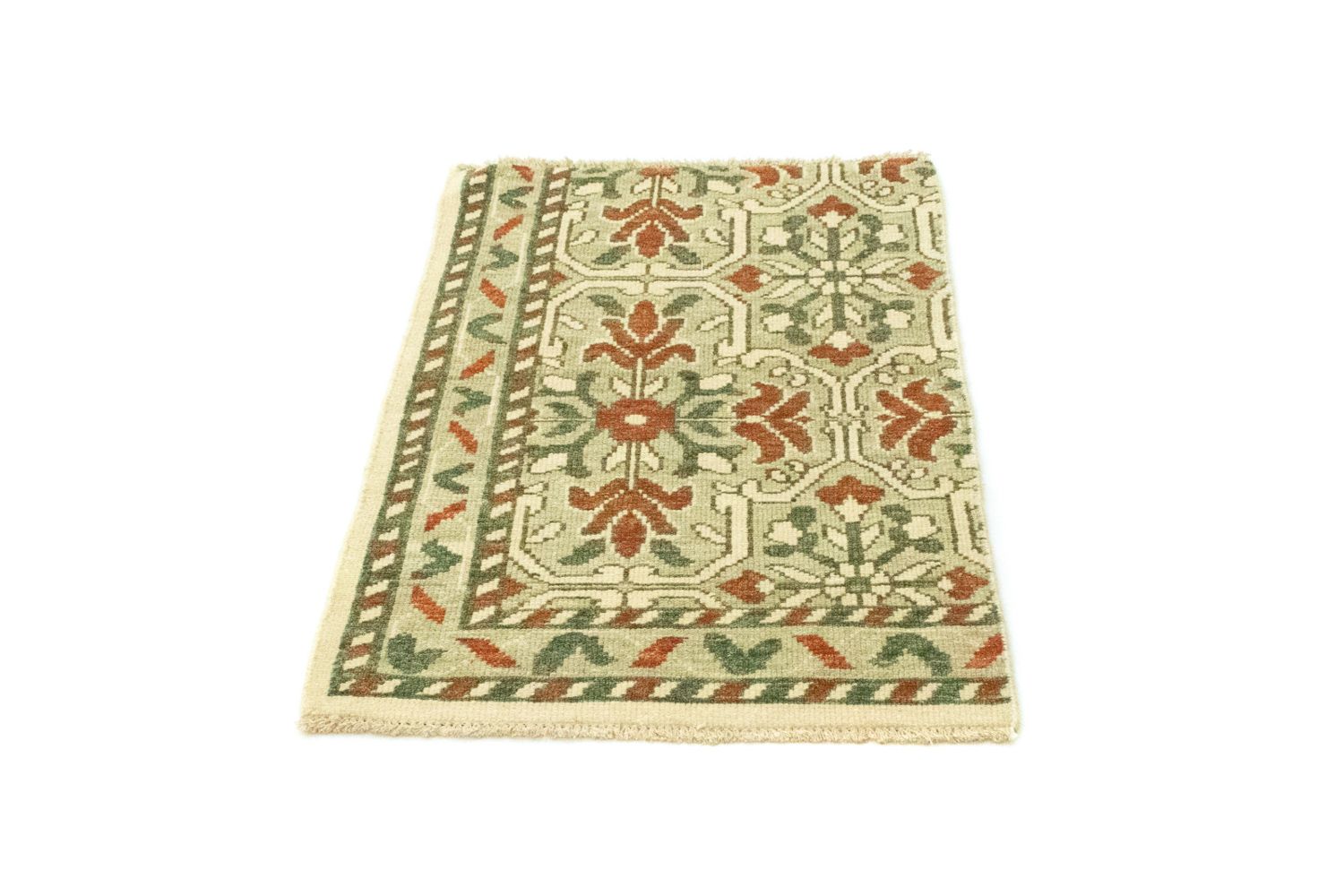 Tapis en laine - 93 x 60 cm - beige