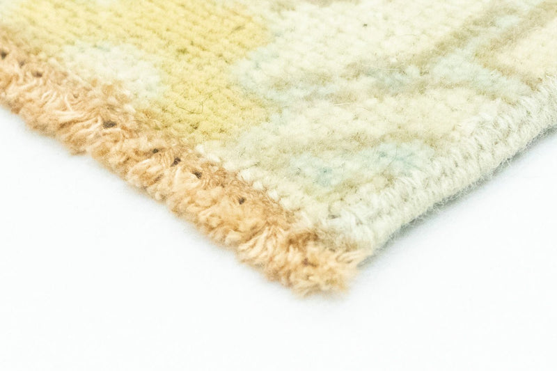 Tapis design carré  - 63 x 60 cm - beige