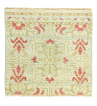 Tapis design carré  - 63 x 62 cm - beige