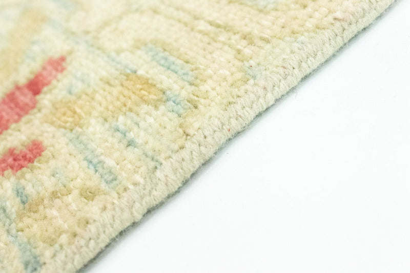 Tapis design carré  - 63 x 62 cm - beige