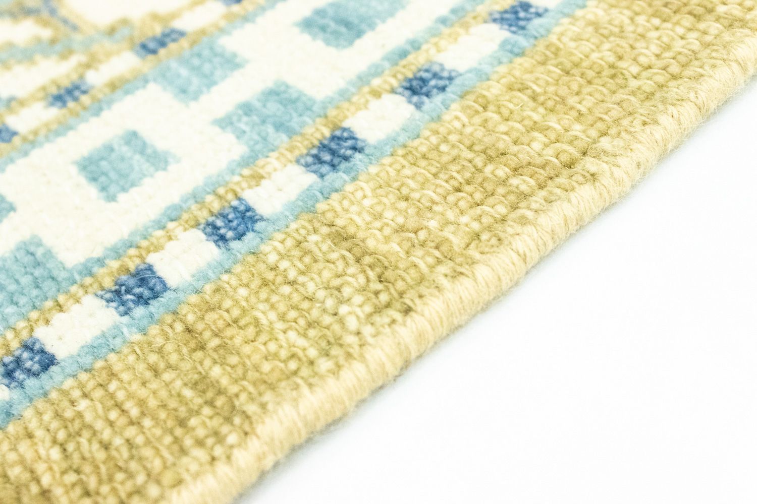 Tapis design - 92 x 59 cm - beige