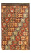 Tapis design - 97 x 60 cm - marron