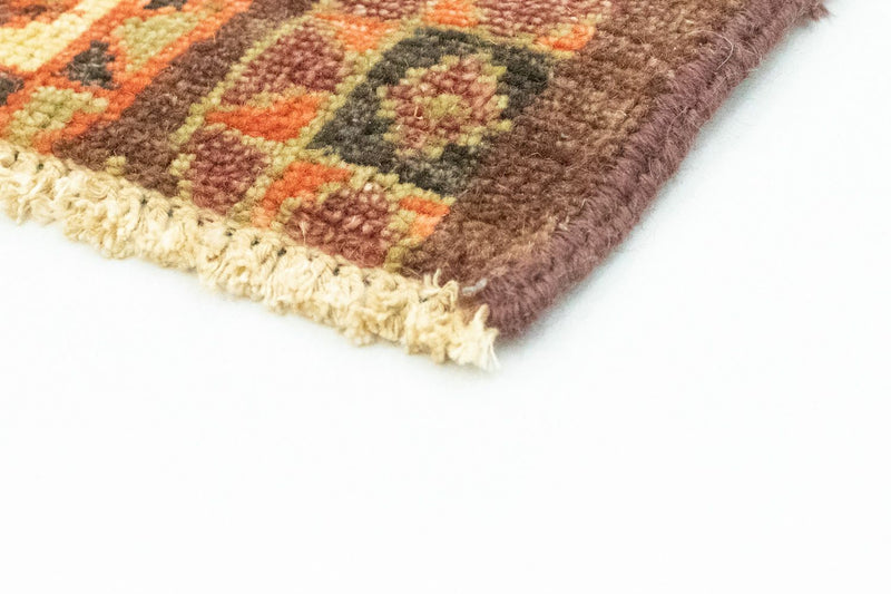 Tapis design - 97 x 60 cm - marron