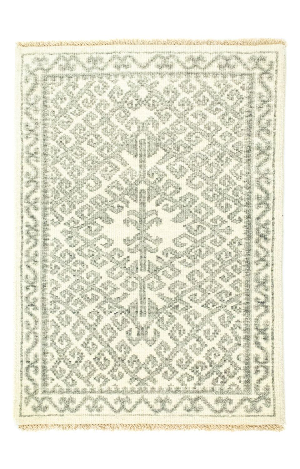 Tapis design - 88 x 62 cm - gris
