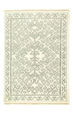 Tapis design - 88 x 62 cm - gris