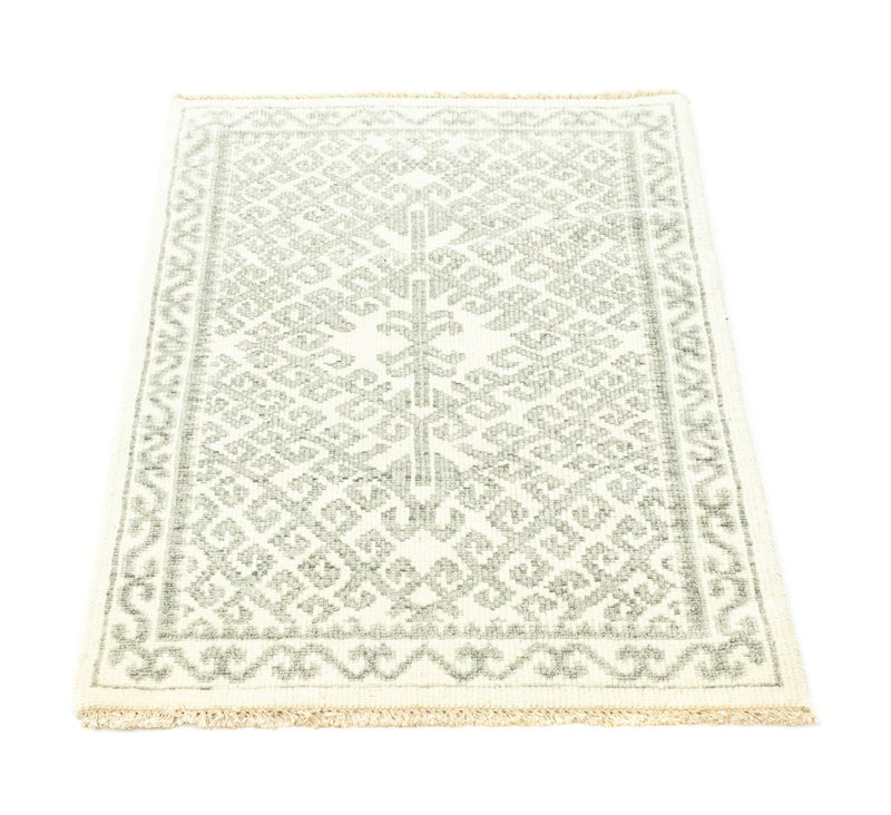 Tapis design - 88 x 62 cm - gris