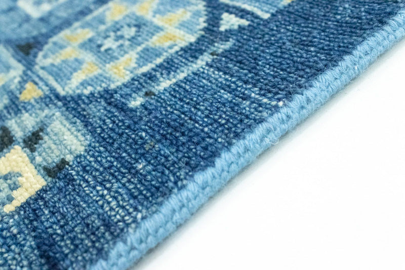 Tapis design - 95 x 63 cm - bleu