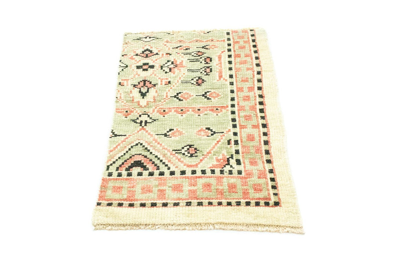 Tapis en laine - 93 x 59 cm - beige