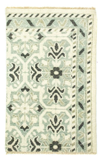 Tapis en laine - 93 x 60 cm - vert clair