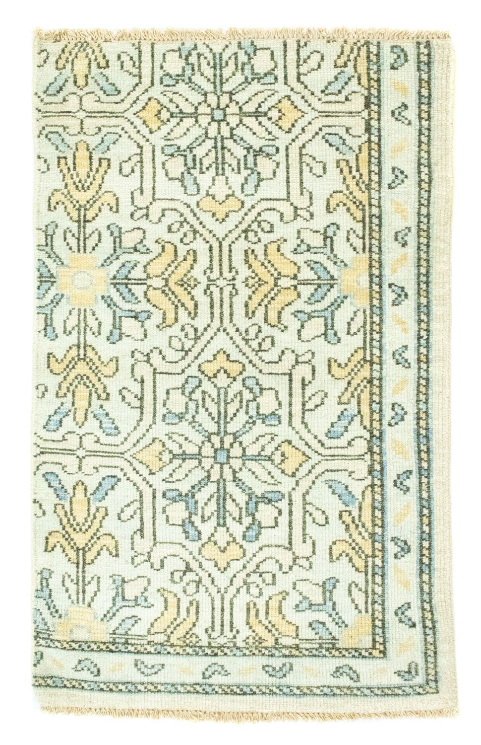 Tapis design - 93 x 58 cm - beige
