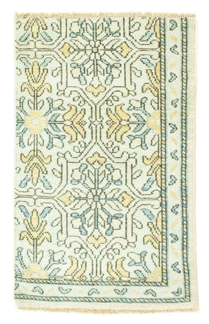 Tapis design - 93 x 58 cm - beige