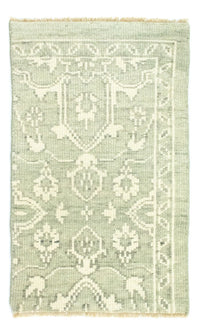 Tapis en laine - 90 x 55 cm - vert