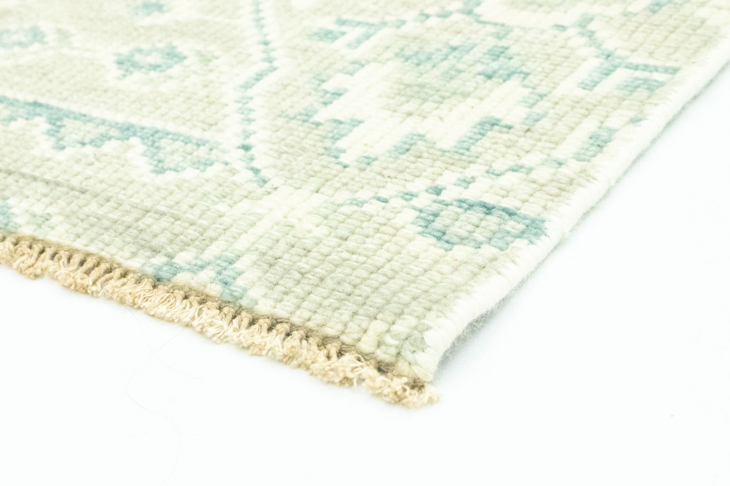 Tapis design - 95 x 62 cm - bleu clair