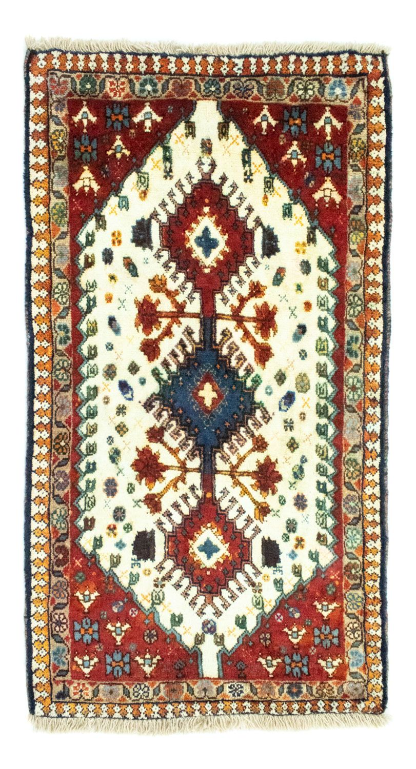 Tapis persan - Nomadic - 105 x 60 cm - beige