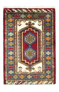 Tapis Turkaman - 87 x 60 cm - rouge